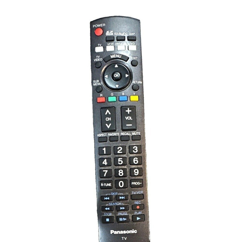 Panasonic TV Remote Control Wireless Black For Panasonic - Panasonic TV Remote